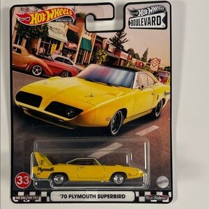 Hot Wheels '70 Plymouth Superbird - Yellow